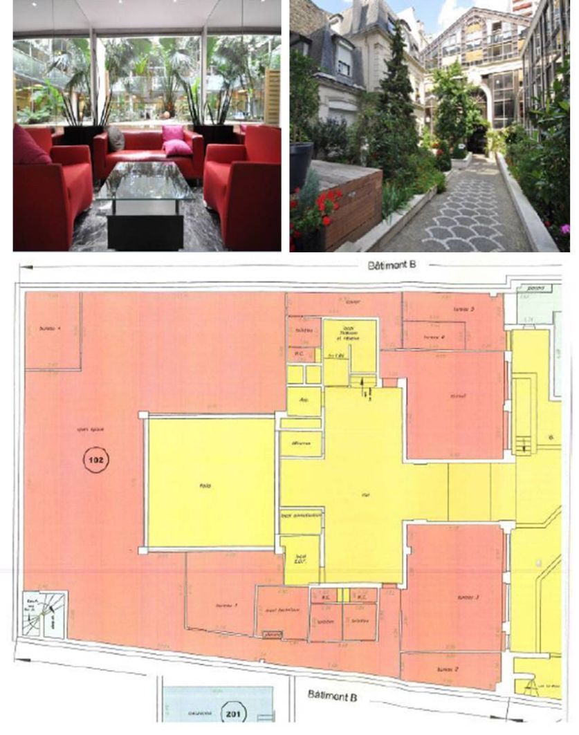 Bureau Paris 520m² Location bureau Paris OLBUR2530720 1